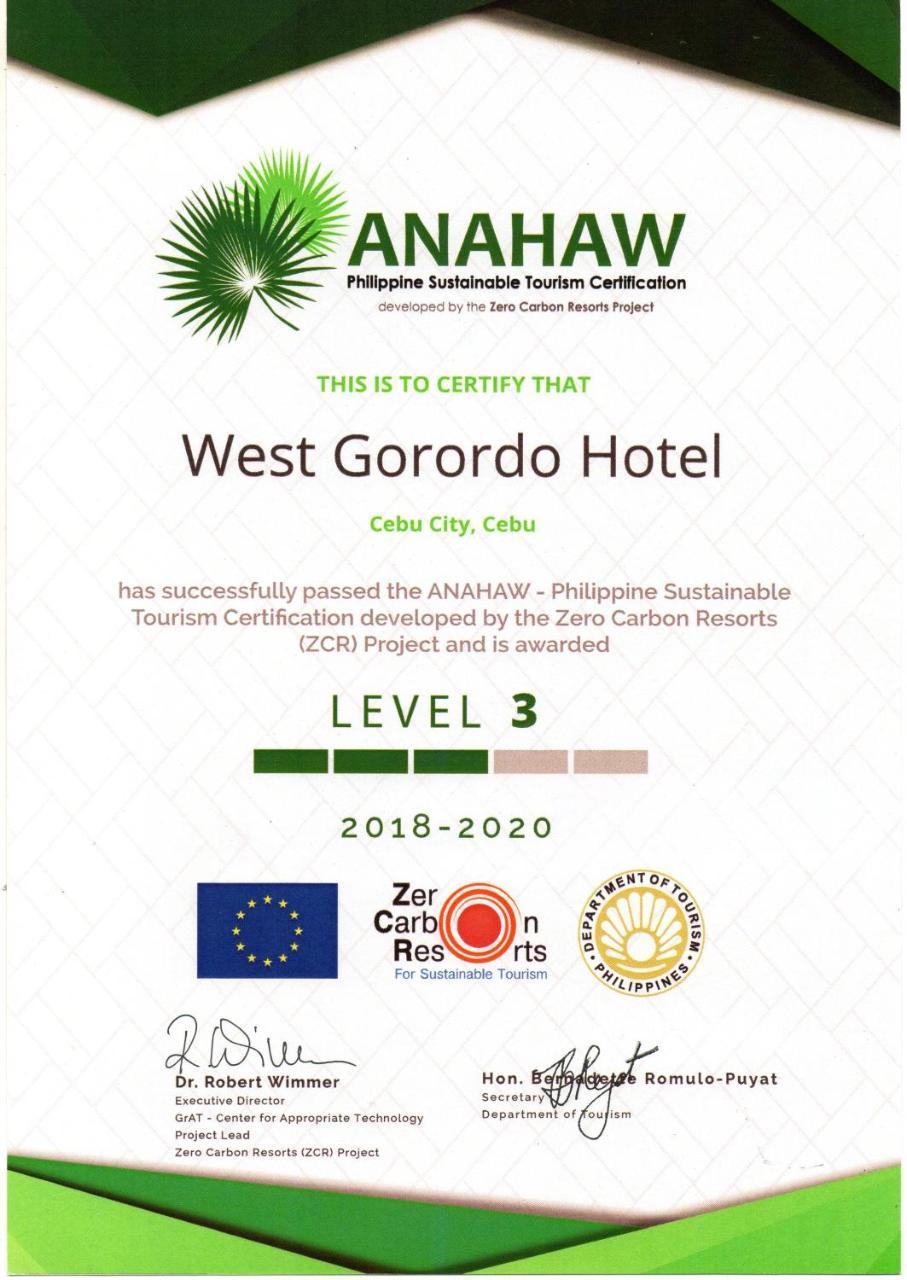 West Gorordo Hotel Cebu Exterior foto